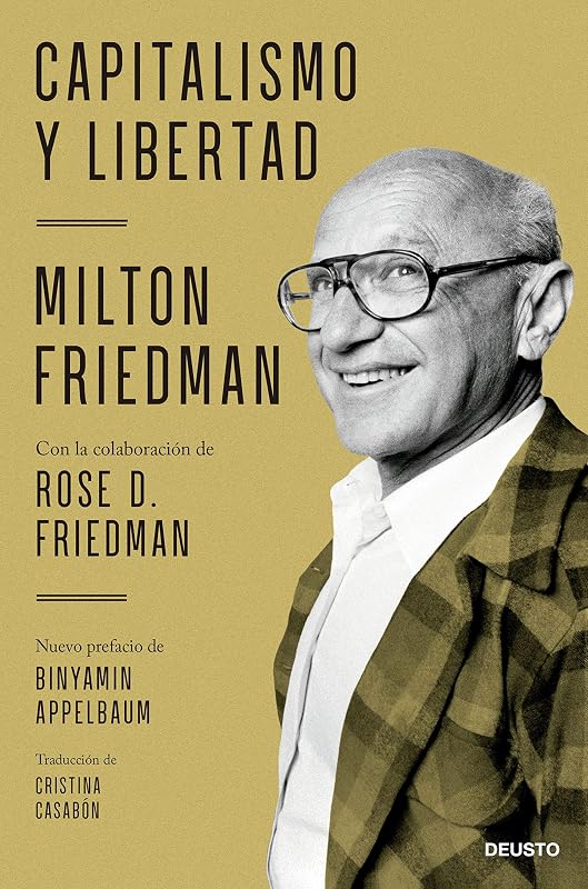 «Capitalismo y libertad», de Milton Friedman, por 3,79€ (−81%)
